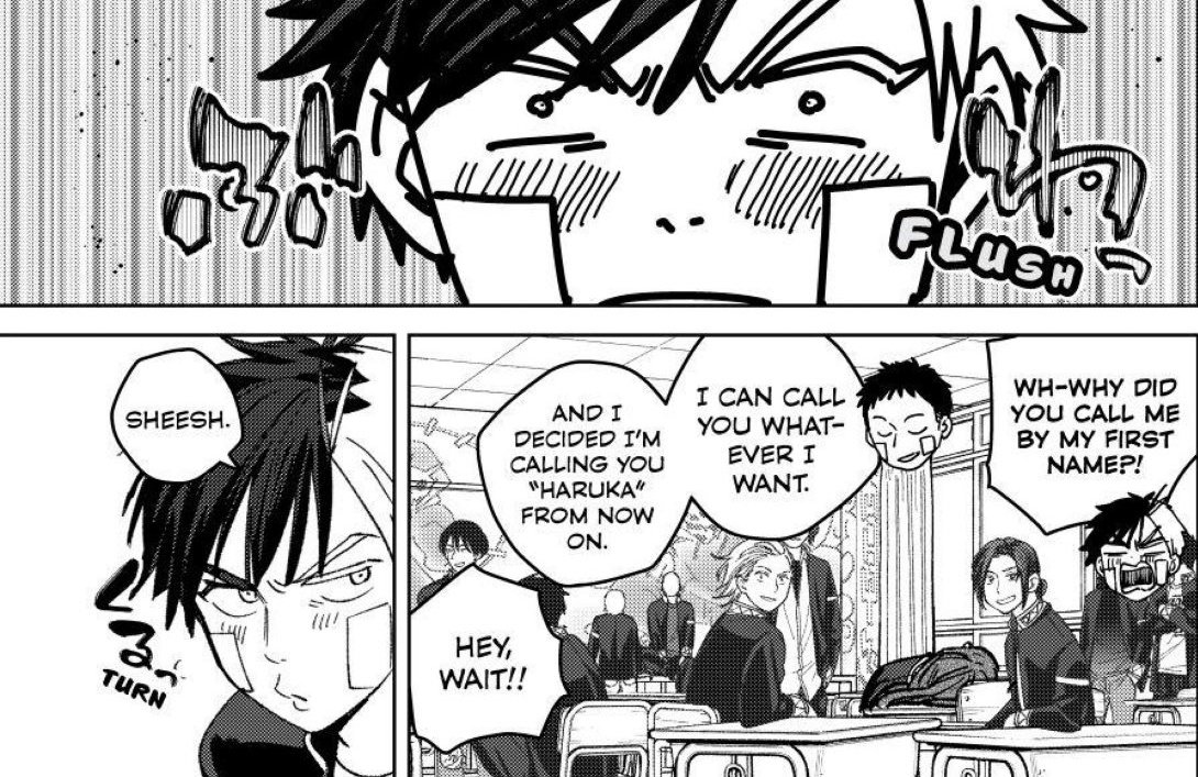 #WB207 

they both made everyone misunderstand in just one night😭 and only they knew about the situation. then only momojikawa called his first name "Haruka", LOL everyone was stunned by this situation.