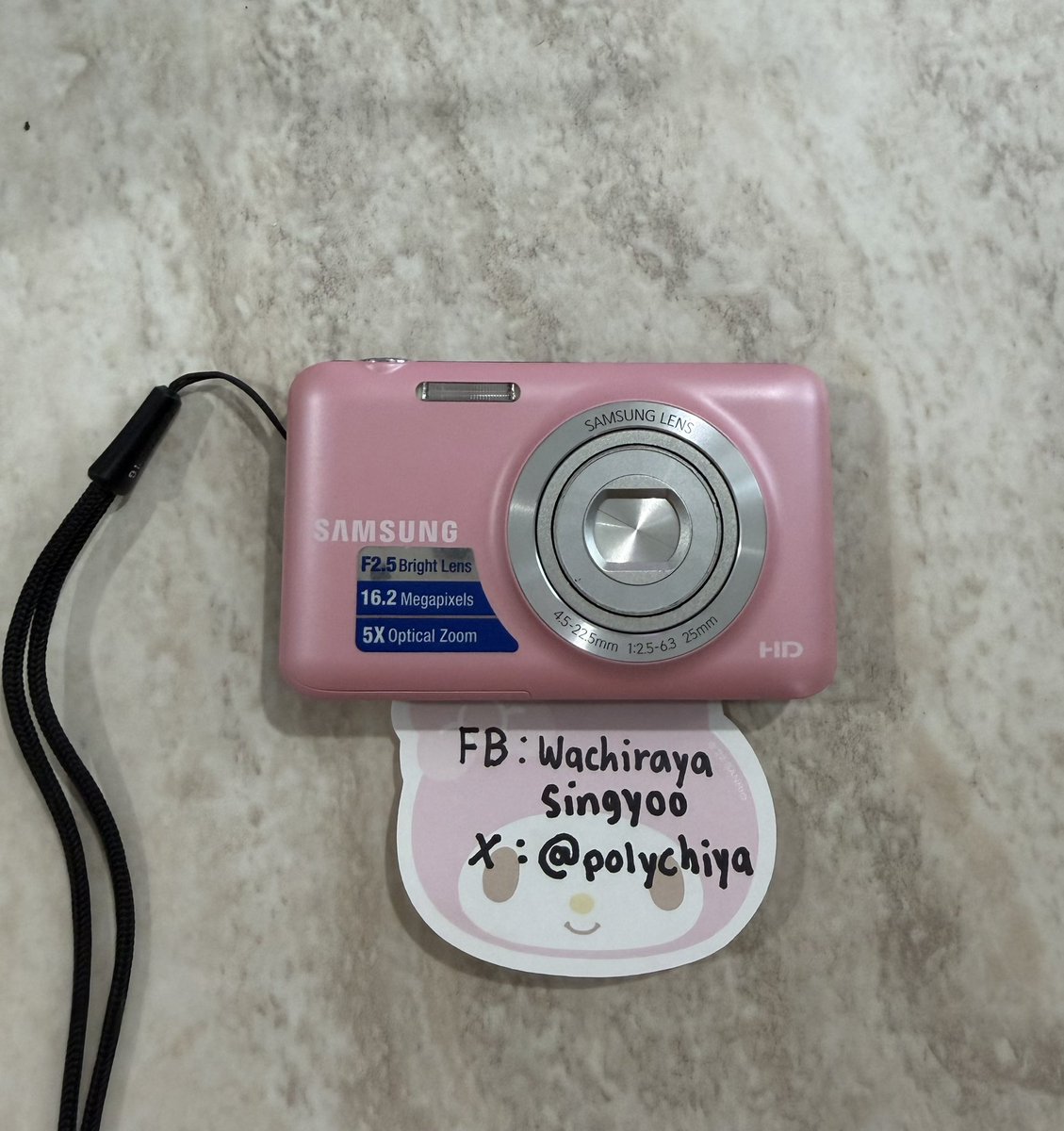polychiya's tweet photo. SUMSUNG ES95 
Pink 🎀🩷 ( ละมุน งานผิวสวยมาก )

ราคา  :  3,650-. 

• สภาพสวยมากค่ะ ไม่มีตำหนิ

• อุปกรณ์ - กล้อง,แบต 

#กล้องดิจิตอล #กล้องดิจิตอลเก่า #กล้องดิจิตอลมือสอง #กล้องดิจิตอลมือ2 #sumsungES95 https://t.co/IDZVmqP3aT