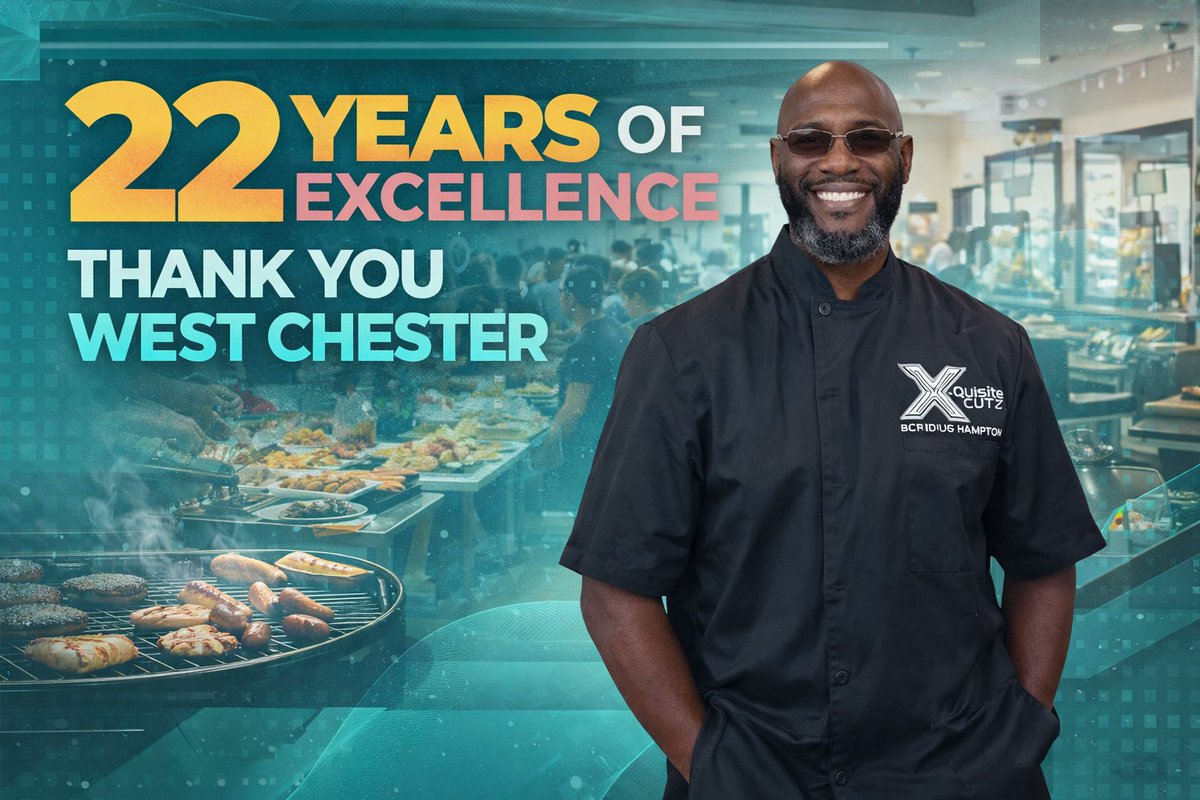 XquisiteCutz's tweet image. CELEBRATING 22 YEARS! 💈 Thanks West Chester for the support at our BBQ! Ready for a fresh, MASTER-LEVEL look? Lock in your appointment now! 💰📲

Read the blog &amp;amp; book: x-cutz.com/blog/22-years-… 🚨

#BarberLife #WestChesterOH #XQuisiteCutz #Barber #Community