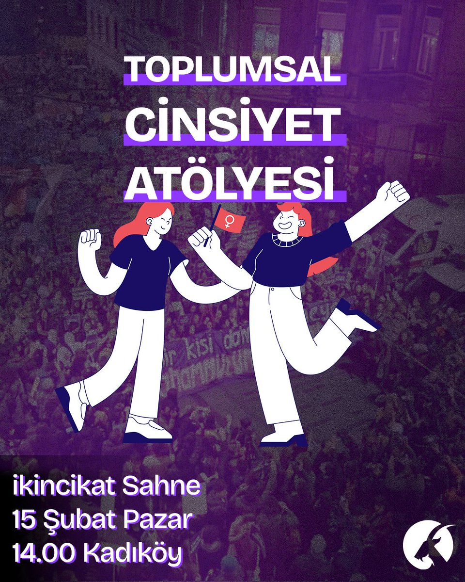 İnatçılar Toplumsal Cinsiyet Atölyesinde Buluşuyor!

Toplumsal cinsiyet eşitsizliğine, patriyarkal düzene ve her türlü ayrımcılığa karşı sözümüzü birlikte büyütüyoruz. Tartışmak, güçlenmek ve dönüştürmek için yan yana geliyoruz.

15 Şubat Pazar günü saat 14.00’te Kadıköy