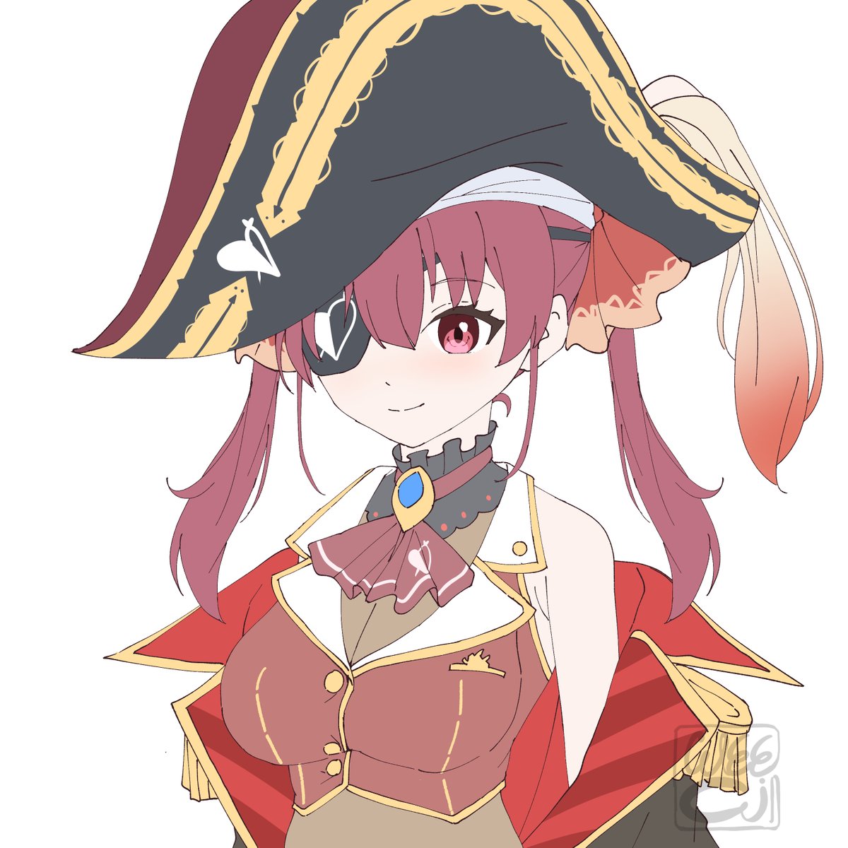 #HoushouMarine #宝鐘マリン #hololive #Vtuber #バーチャルYouTuber #fanart #doodle #VGenComms