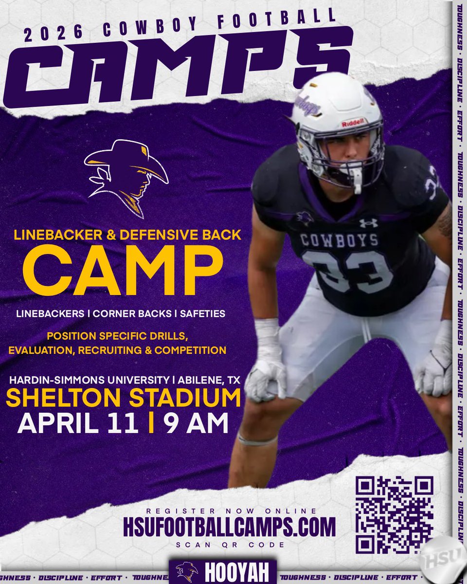 Hardin-Simmons Cowboy Football tweet media