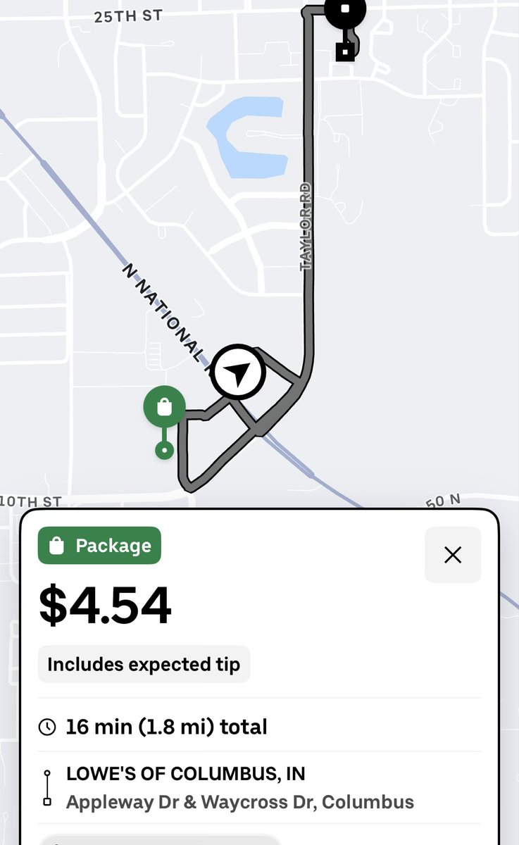 ChrisForHire's tweet photo. @Uber Well @Uber that's SLIGHTLY better. I almost took the bait https://t.co/yIRkFoQ8Zi