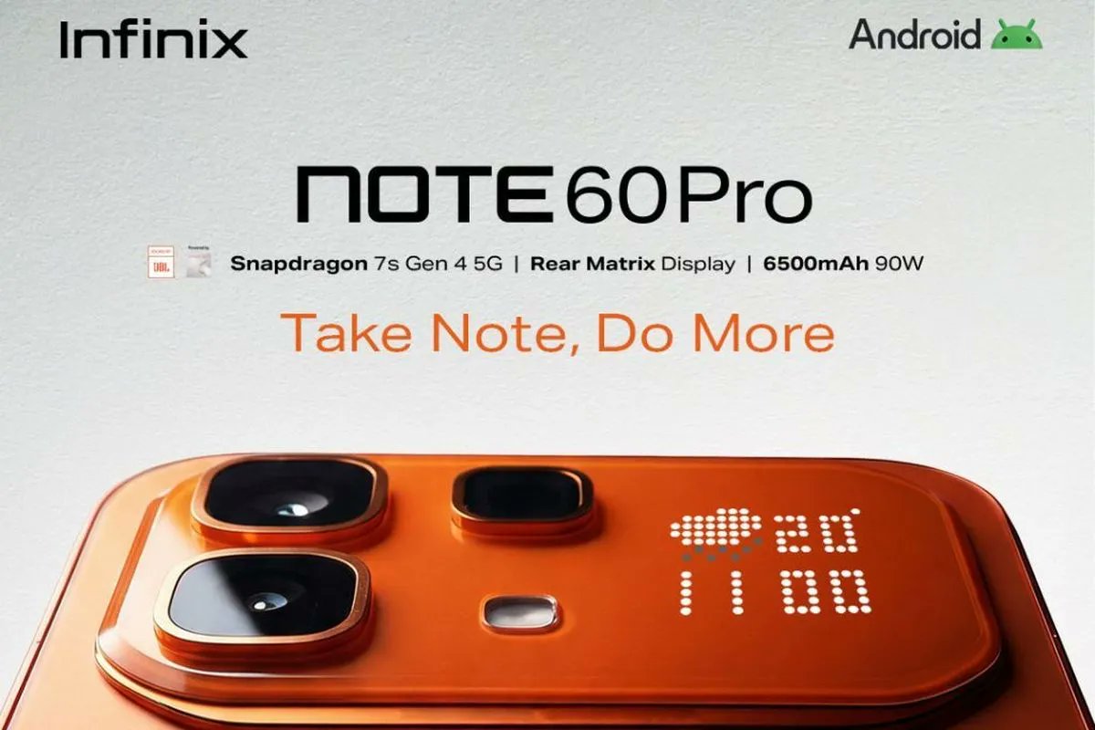 daily_gadget_jp's tweet image. 珍しい背面ドット表示と物理ボタンを両立！『Infinix Note 60 Pro』は6,500mAh電池も備えた意欲的なミドル機
daily-gadget.net/smartphone_tab…
#デイリーガジェット #Infinix
モジュール内のドット表示、デザインとして優秀すぎますね🍊