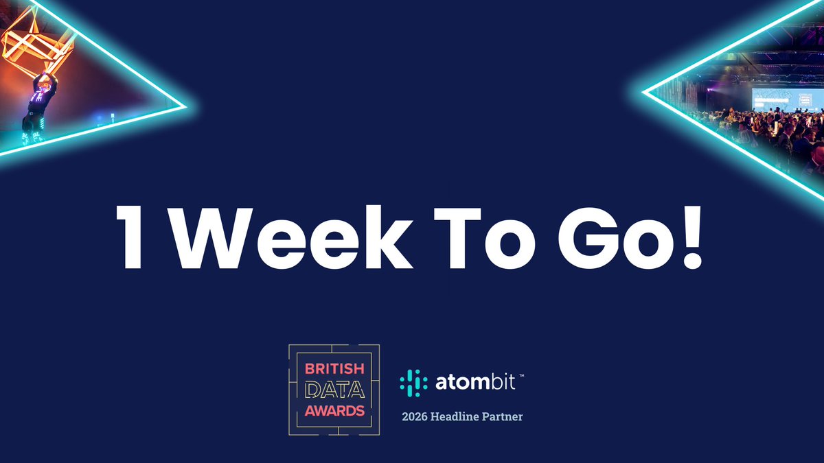 British Data Awards tweet media