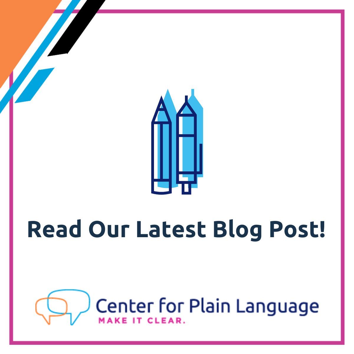 Center for Plain Language tweet media