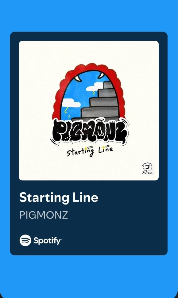 icchi_0312's tweet image. PIGMONZマジで良すぎる！！
曲も歌詞もぶっ刺さる泣ける😂
歌割りでこのメンバーになったのも納得できるな
絶対ライブ楽しいやん早く見たい🙌
#StartingLine
#PIGMONZ
open.spotify.com/track/0ng9SxnT…