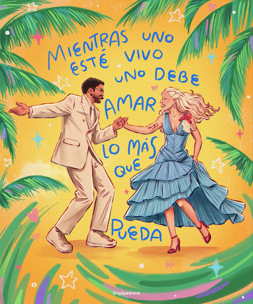 Soy_Serrano's tweet image. Art by me✍🏻🧡💛🩵
#HalftimeShow2026 @sanbenito @ladygaga 

Ig: Soyserrano