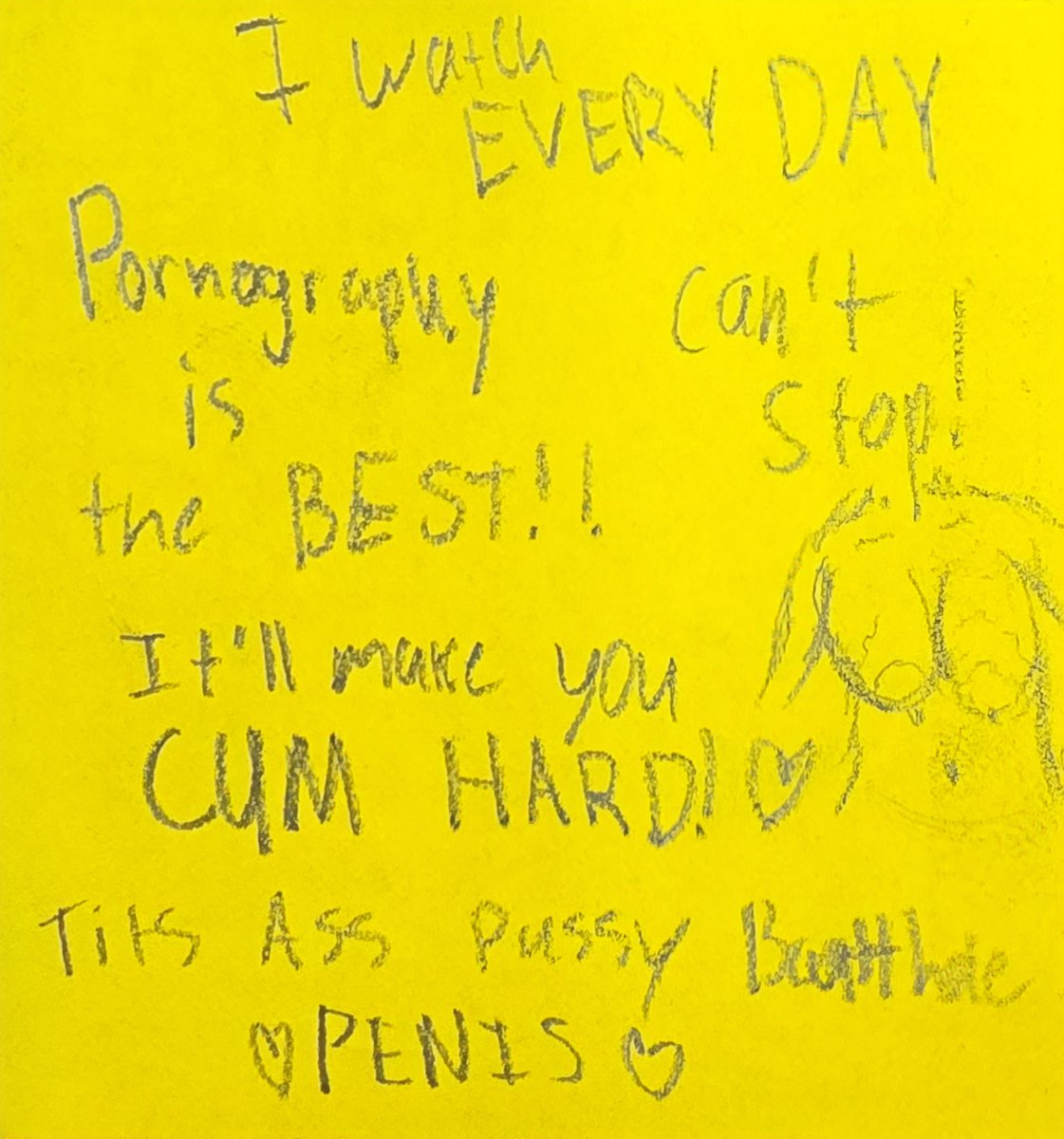 Taking notes at work so I can keep my mind focused on the important shit