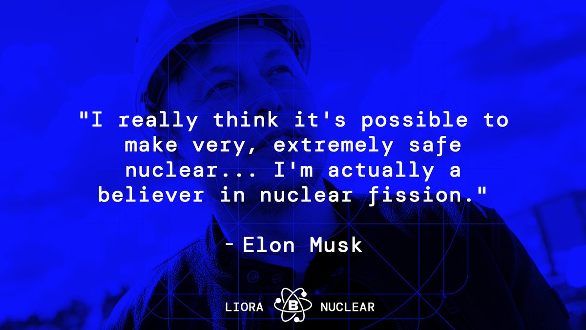 Elon Musk has been and is today a major advocate for the Nuclear sector.

The Rocket Man Knows.

$BEAM