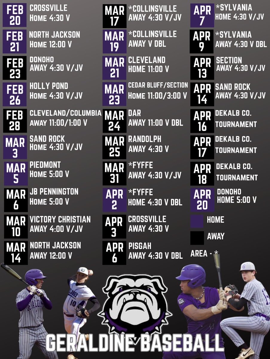 Geraldine Baseball tweet media