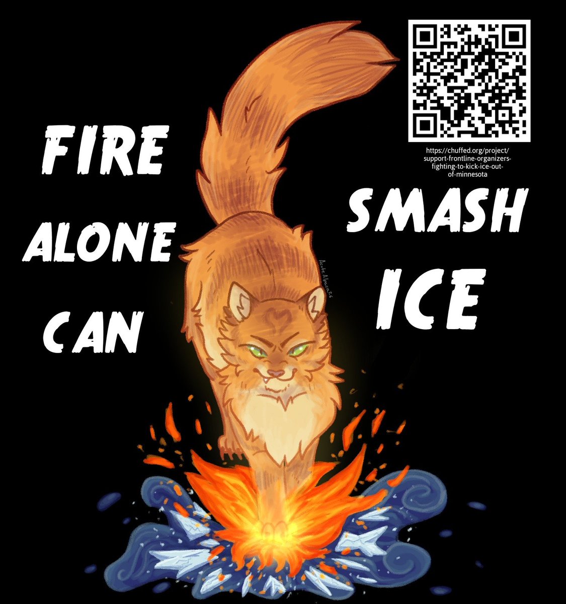 AlpacaAcute's tweet image. Firestar Warrior Cats
