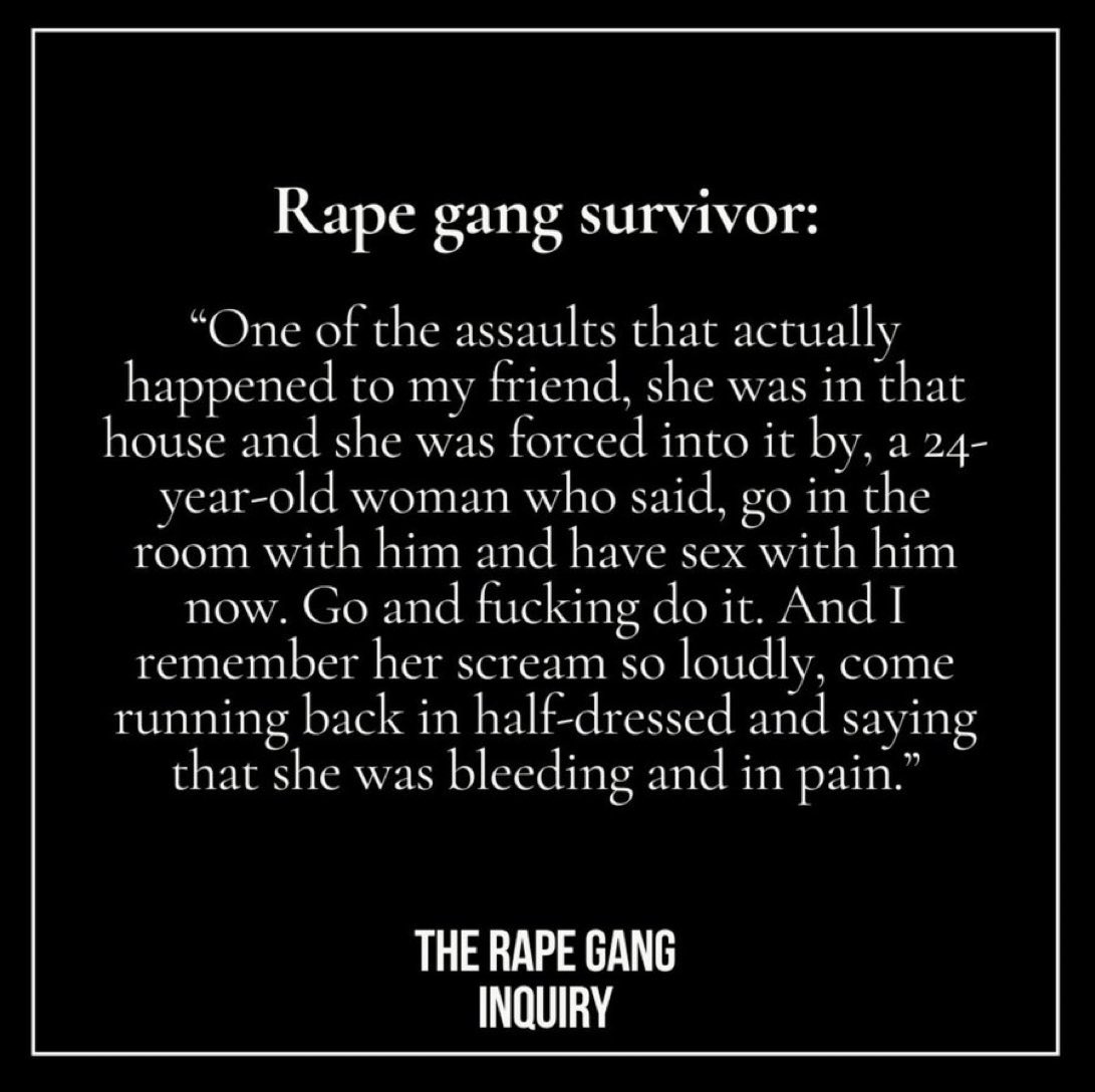 RosaryMum's tweet image. I find myself reading the statements today with tears in my eyes.

Thousands and thousands of girls were put through physical and psychological torture by these gangs. 

Lord in Your mercy, hear our prayer.