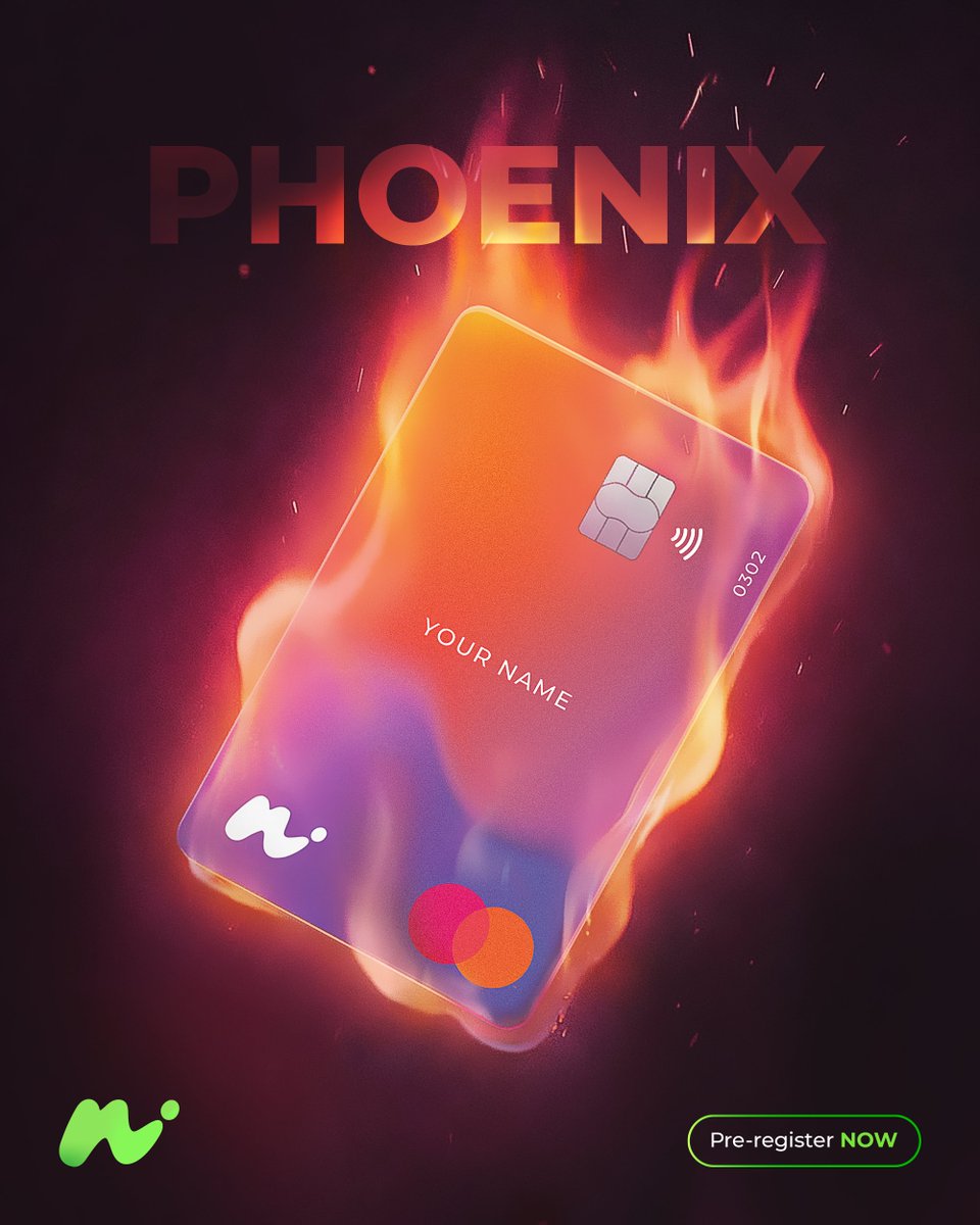 YourPrimeNOW's tweet photo. Bold by nature, built to rise. Phoenix is for those who move forward without carrying the past. No numbers to hold you back. Just a fresh start, designed for what’s next.

Pre-register your Phoenix Card NOW at https://t.co/nkjhG8YYKa

#NumberlessCard #PrimeNOW https://t.co/tzveG4EIGY