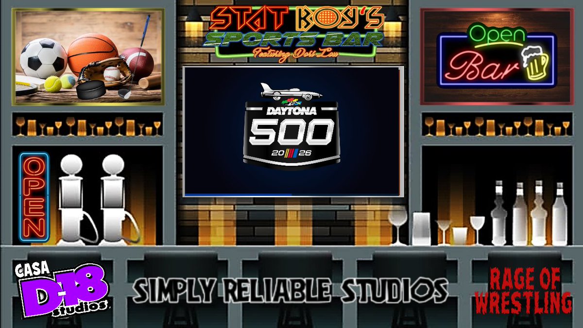 A Statboys work is never done as the next project takes place this Sunday! Join the #SimplyReliableStudios as <a href="/JHebertSide95/">JHebertSide95</a> and I call the #DAYTONA500 #LetsGoRacing