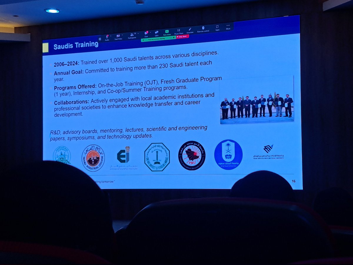 اللقاء الحضوري للأسبوع التوعوي الخاص بالتدريب الطلابي