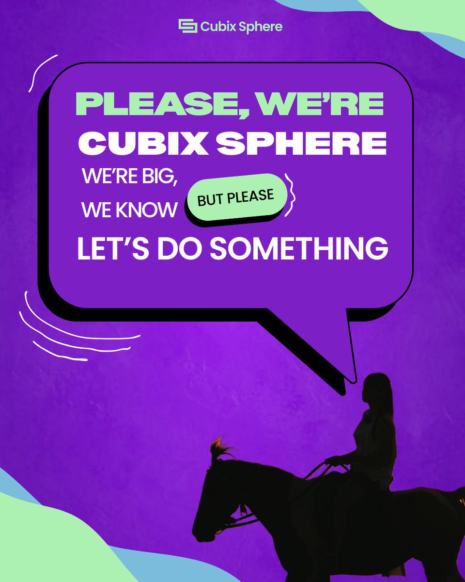 cubixsphere's tweet photo. We’re Cubix Sphere, big name, bigger ideas. Now… who’s ready to do something that actually works?
#digitalmarketing #letsworktogether #marketingtips #businessgrowth #cubixsphere https://t.co/mQxhzx48kp
