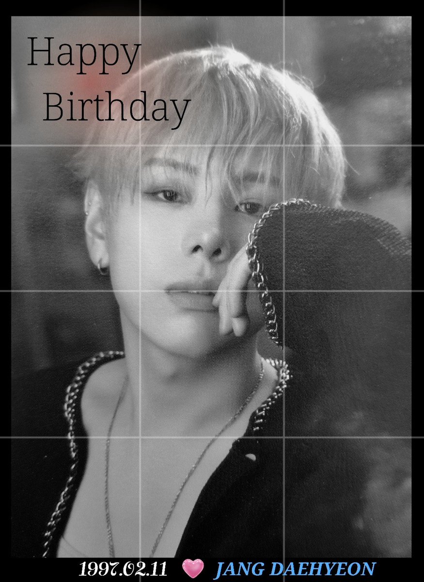 🫧HAPPY DAEHYEON DAY🫧
 ✨🎂 생일 축하해 🎂✨

#장대현 #JANGDAEHYEON
#HAPPYDAEHYEONDAY
#오늘의_주인공_댄