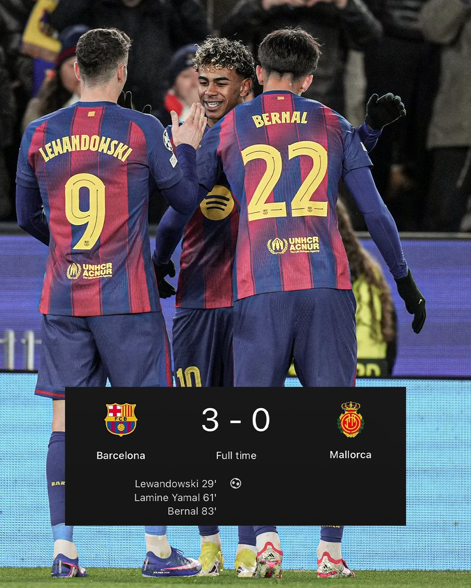 From being asked to react to Ronaldinho highlights, to working their way up through La Masia and finally scoring in the same game together as first team members.

 Marc Bernal and Lamine Yamal have worked together every step of the way ❤️✨