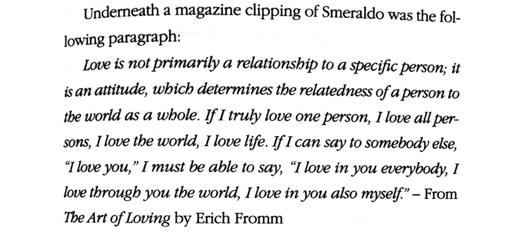urmisope's tweet photo. Among all of BTS' songs they added TTU &amp; ykw it represents...yeah smeraldo. 

Plus the first time smeraldo was mentioned on hyyh the notes they qouted smth about love, a part from "the art of loving" 

Ykw im tryna say..... https://t.co/RIKqJiEunn