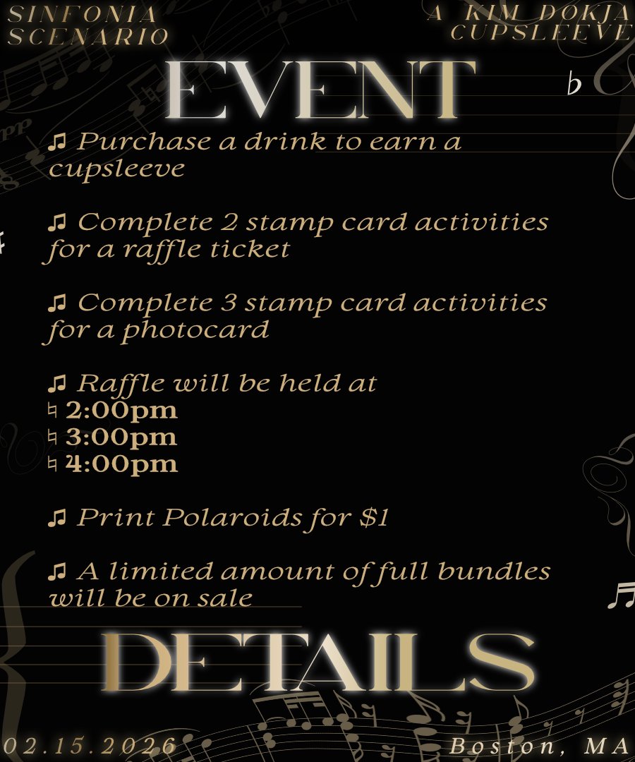 Sinfonia Scenario: An ORV Cupsleeve Event tweet media