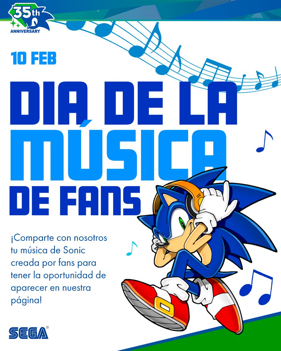 sonic_latam's tweet image. Ahora que ya escuchaste el Chaotix Casefiles, ¡queremos saber en qué has estado trabajando!

Envíanos tu música de Sonic o tus canciones favoritas de los fans y destacaremos algunas a lo largo del día.