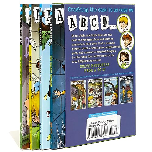 A to Z Mysteries Boxed Set Collection #1 (Books A, B, C, & D) now