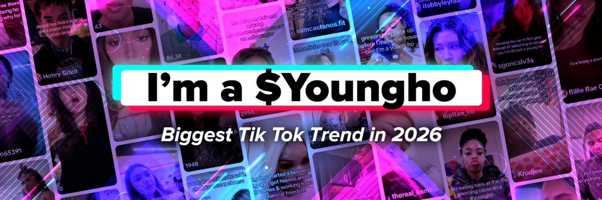 $Youngho will be the biggest TikTok trend in 2026.

GENZ gave us 67 in 2025. For 2026, they’re giving us Youngho.

Even though it’s still very early, thousands of content are being posted on TikTok every day. It has also spread to Instagram and X.

Despite the previous dev before