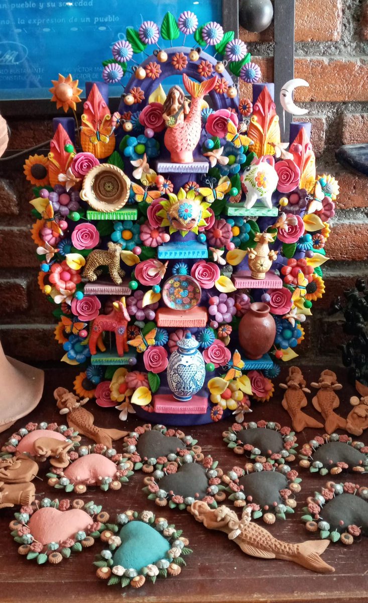 #PuebloMagicoMetepec, Este 14 de febrero en Metepec puedes encontrar una bella pieza artesanal para regalarle a tu pareja o amistades.