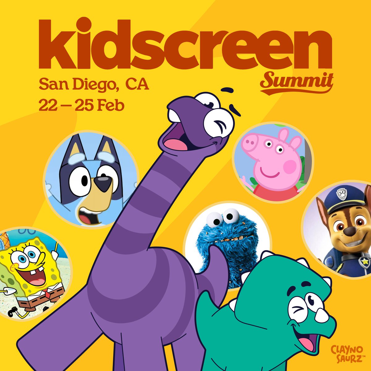 Claynosaurz is selected as a top 5 finalist at the Kidscreen Summit Licensing Challenge!!

Out of more than 70 submissions, Claynosaurz is one of the breakout brands. We’ll present live on stage at Kidscreen Summit in front of senior decision-makers across kids media, licensing