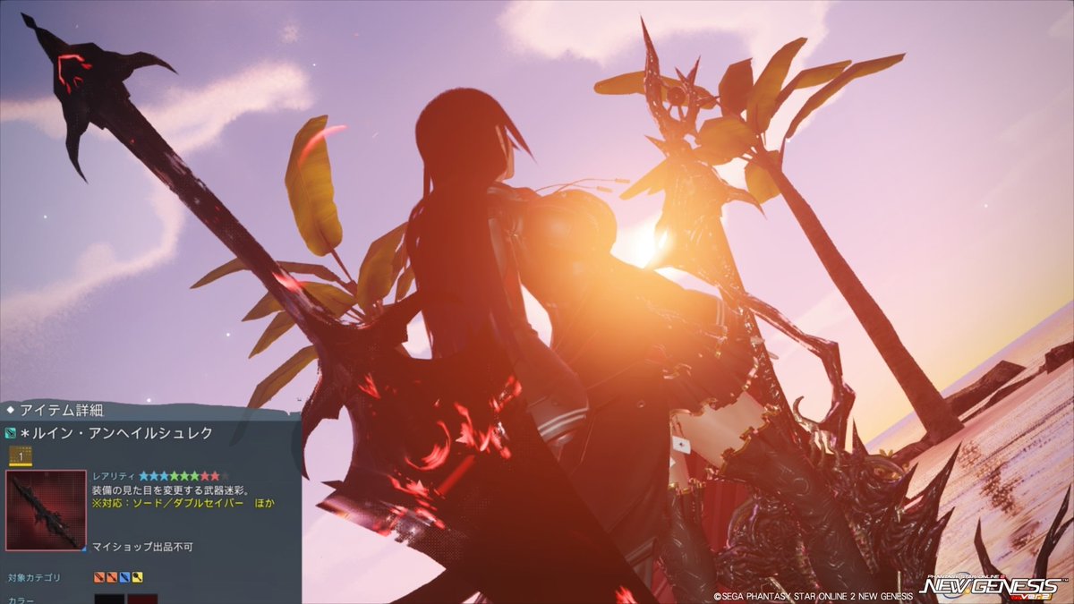 PSO2NGS_S︎S #メンテの日なのでSSを貼る /楽しかったよ…ありがと/