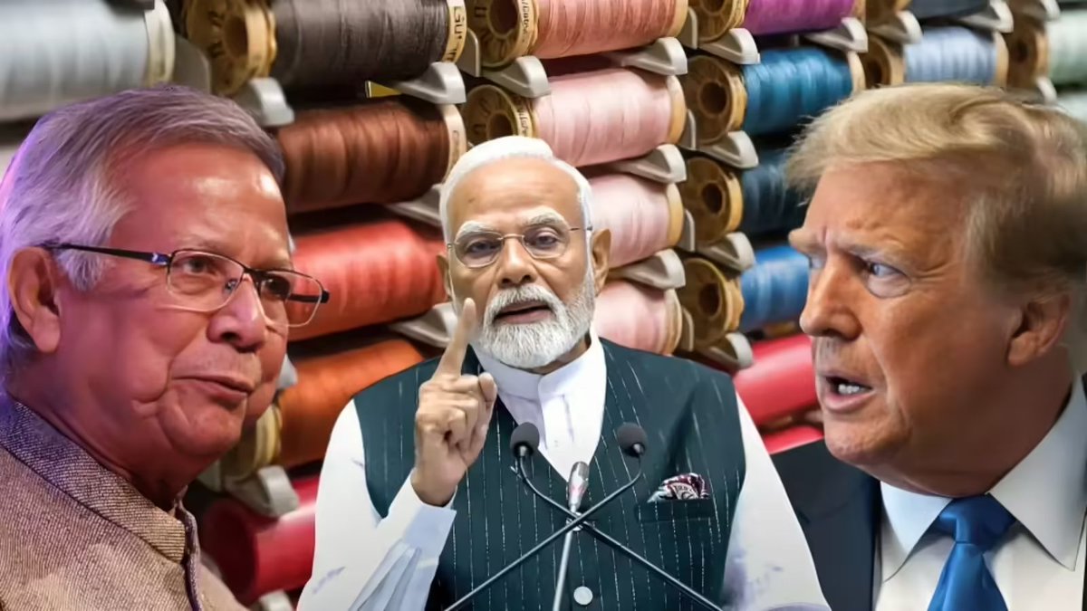 deepdownanlyz's tweet photo. Bangladesh got "stellar" deal with 0% duty.

OMG. What is Modi doing?😯

But Bangladesh’s “0% tariff” textile access to the US is NOT a free advantage.😂

Because it comes with a hidden condition: garments must be made using US cotton/yarn.

And here’s the trap:

 US yarn is ~30% costlier than Indian yarn (Feb 2026).

So for a $10 garment where yarn is ~40% cost:

Indian yarn cost = $4
US yarn cost = $5.2 
Add 10% extra for import, logistics for importing from US: $0.6
Total Additional cost: $1.6

Bangladesh saves 18% tariff vs India (= $1.8)…
…but loses $1.6 in raw material cost itself.

Final math:
🇧🇩 Bangladesh (0% tariff) ≈ $11.8
🇮🇳 India (18% tariff) ≈ $11.8

US import will have lot further challenges of maintaining huge inventory, capex etc.

So the “0% tariff” headline is misleading.

Bangladesh becomes a captive buyer of US yarn, and the advantage shrinks drastically to 0.

So Trust Modi.