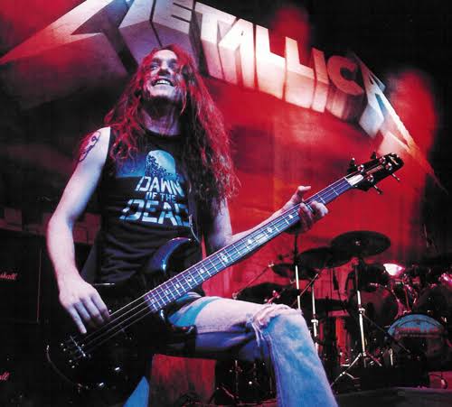 Happy 64th birthday to the original bassist of Metallica, Cliff Burton
