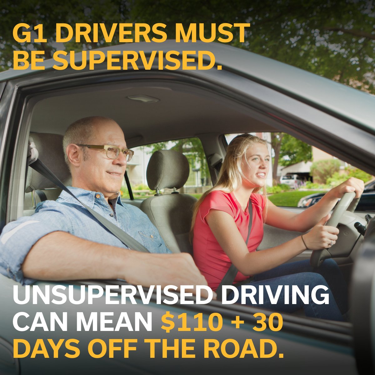 XCopperLegal's tweet photo. For G1 drivers, supervision is not optional. The momentary thrill of breaking the rules can lead to long-term consequences, including fines, licence suspensions, and increased insurance costs. 

Learn more:
https://t.co/y9ZIcRXSHP https://t.co/iW6wMFvfA1
