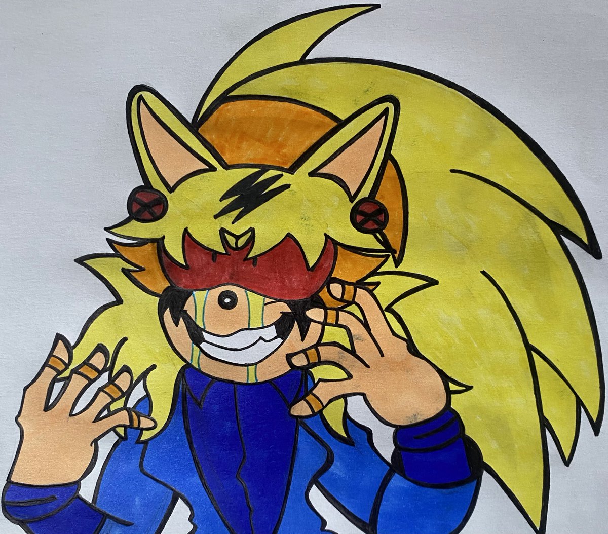 𝑫𝒐𝒏'𝒕 𝒓𝒆𝒔𝒊𝒔𝒕 𝒎𝒆, 𝒃𝒊𝒕𝒄𝒉 !!!

#Shinkyūki #Oc #LordXGuardians #LordX #SonicExe #SonicFanart