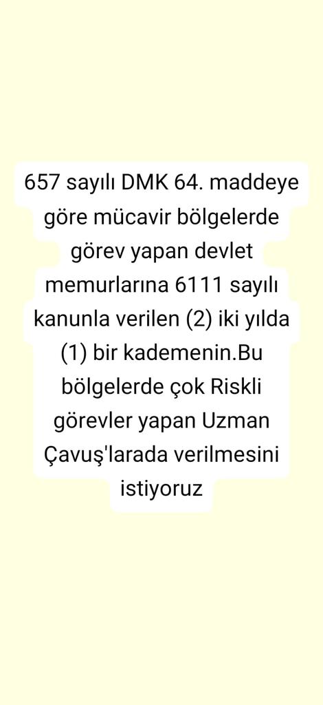 <a href="/znur81547183830/">Hikmet YİĞİT</a> <a href="/Kadir166019/">Kadir</a> <a href="/ibrahim_0634/">İbrahim Akduman (1)</a> @Den16467976Omer <a href="/MuratNR3/">Murat ÖNÜR</a> <a href="/RTErdogan/">Recep Tayyip Erdoğan</a> <a href="/MHP_Bilgi/">MHP</a> <a href="/MhpTbmmGrubu/">MHP TBMM Grubu #MHP</a> <a href="/dbdevletbahceli/">Devlet Bahçeli</a> <a href="/yasaryldrmMHP/">Yaşar Yıldırım</a> <a href="/buyukataman/">İsmet Büyükataman</a> <a href="/erkanakcay45/">Erkan Akçay</a> <a href="/E_SemihYalcin/">E. Semih Yalçın</a> <a href="/sadirdurmaz/">Sadir Durmaz 🇹🇷</a> <a href="/UlviYonter/">Dr.İzzet Ulvi YÖNTER</a> <a href="/ismailozdemirrr/">İsmail ÖZDEMİR 🇹🇷</a> <a href="/muharremvarli01/">Muharrem VARLI</a> <a href="/AyseSibelErsoy/">Ayşe Sibel Ersoy🇹🇷</a> <a href="/MehmetTaytakMHP/">Mehmet Taytak</a> <a href="/MevltKarakaya25/">Mevlüt Karakaya</a> <a href="/tcbestepe/">T.C. Cumhurbaşkanlığı</a> <a href="/tcsavunma/">T.C. Millî Savunma Bakanlığı</a> <a href="/aerdemcantimur/">Abdullah Erdem Cantimur</a> <a href="/heybetmusa/">Musa HEYBET</a> <a href="/SuayAlpay/">Şuay Alpay🇹🇷</a> <a href="/hulusiakarmedya/">Hulusi AKAR</a> <a href="/TSKGnkur/">TSK</a> <a href="/mehmetucum/">Mehmet Uçum</a> <a href="/Akparti/">AK Parti</a> <a href="/memetsimsek/">Mehmet Simsek</a> <a href="/valisalihayhan/">Salih AYHAN</a> <a href="/iletisim/">T.C. İletişim Başkanlığı</a> <a href="/burhanduran/">Burhanettin Duran</a> #UzmanÇavuş
#UzmanÇavuşlar
#EmekliUzmanÇavuşlar
<a href="/RTErdogan/">Recep Tayyip Erdoğan</a>
<a href="/tcsavunma/">T.C. Millî Savunma Bakanlığı</a>
<a href="/tcbestepe/">T.C. Cumhurbaşkanlığı</a>
<a href="/TC_icisleri/">T.C. İçişleri Bakanlığı</a>
<a href="/_cevdetyilmaz/">Cevdet Yılmaz</a>
<a href="/TBMMGenelKurulu/">TBMM Genel Kurulu</a>
<a href="/Akparti/">AK Parti</a>
<a href="/nacibostanci/">M. Naci Bostancı</a>
<a href="/akbasogluemin/">Av. M.Emin AKBAŞOĞLU 🇹🇷</a>
<a href="/AliYerlikaya/">Ali Yerlikaya</a>
<a href="/UlviYonter/">Dr.İzzet Ulvi YÖNTER</a>
<a href="/dbdevletbahceli/">Devlet Bahçeli</a>
<a href="/mustafaelitas/">Mustafa Elitaş</a>
<a href="/erkanakcay45/">Erkan Akçay</a>
<a href="/TEMUD_2024/">Türkiye Emekli Uzman Erbaşlar Derneği (TEMUD)</a>
<a href="/alitilkici38/">Ali Tilkici 🇹🇷</a>
<a href="/memetsimsek/">Mehmet Simsek</a>