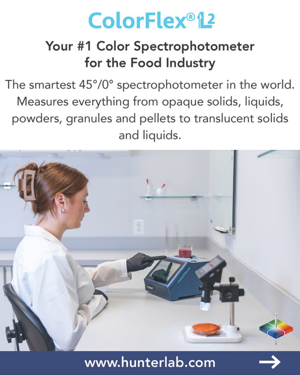 HunterLab tweet media