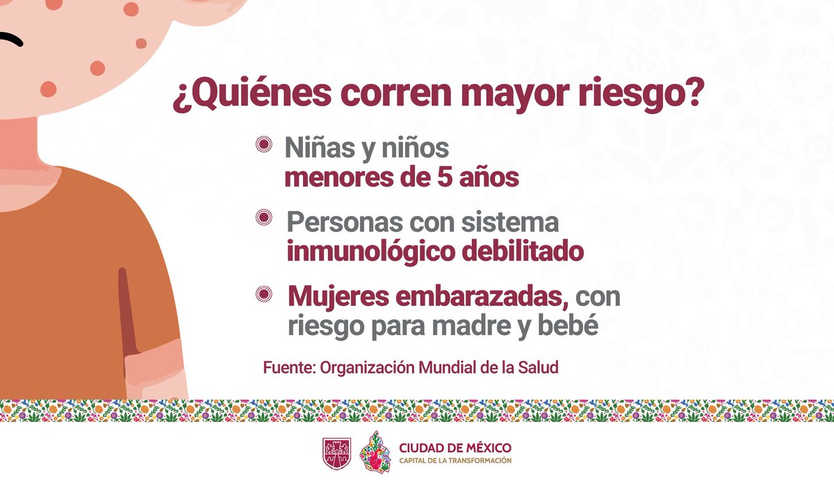 ✨😷 El #Sarampión es una enfermedad altamente contagiosa, pero puede prevenirse.
Reconocer sus síntomas y
mantener al día la vacunación es clave para proteger a niñas, niños y a toda la comunidad.
La prevención es la mejor herramienta para cuidar la salud de todas y todos.