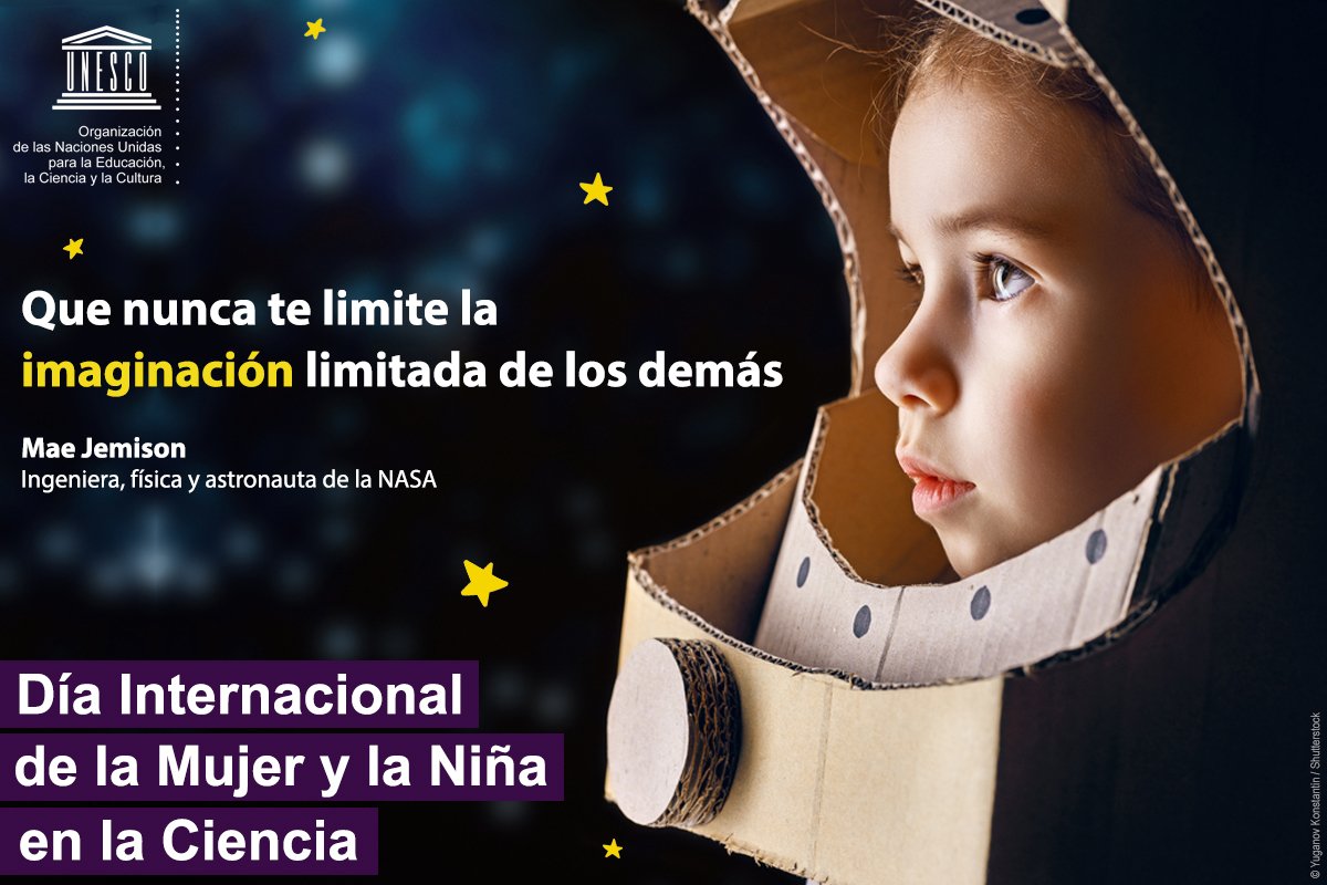 Hoy 11 de febrero, conmemoramos el "Día Internacional de las Mujeres y las Niñas en la Ciencia" mismo que fue declarado por La Asamblea General de las Naciones Unidas, en reconocimiento al papel clave que desempeñan las mujeres en la comunidad científica y tecnológica.