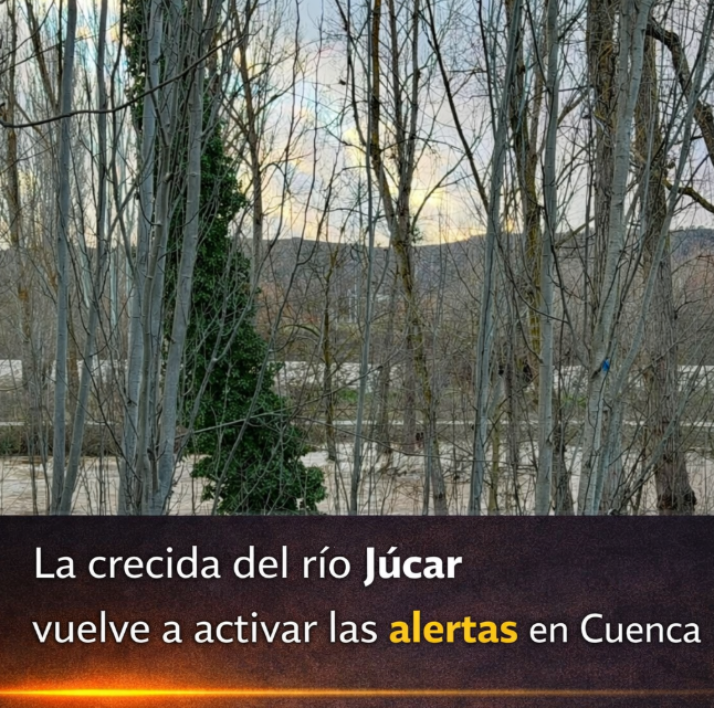 RevistaMasTuria's tweet image. La crecida del río #Júcar vuelve a activar las alertas en #Cuenca

👁‍🗨 ojosdemoya.info/2026/02/la-cre…