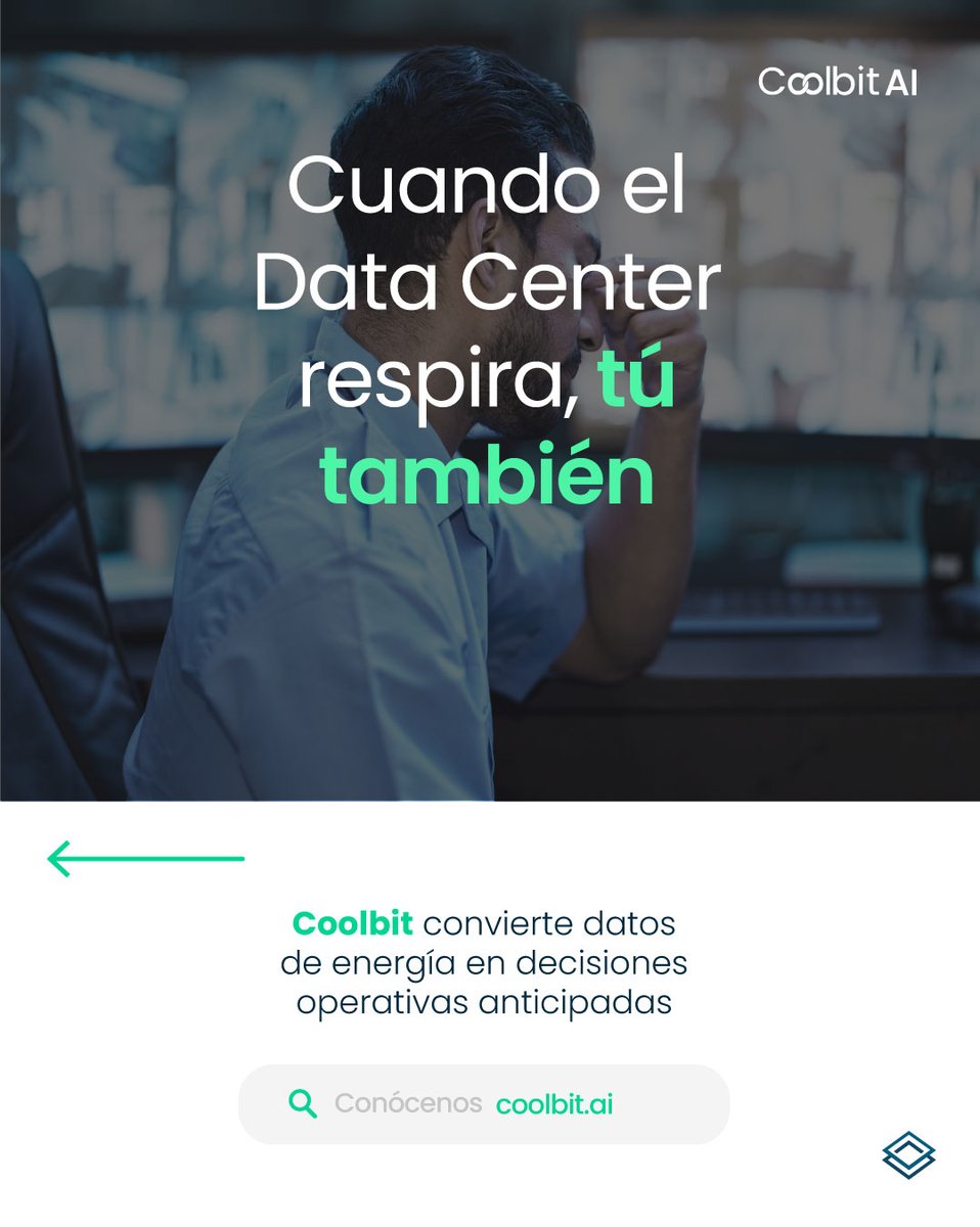evolution_data's tweet photo. Gestionar consumo es parte de la operación.
Anticiparlo es lo que marca la diferencia.

#CoolBitAI anticipa el consumo energético
para mejorar la toma de decisiones operativas.

Cuando el #datacenter respira,
tú también.

Conoce cómo CoolBit AI 
https://t.co/LfQyhWvPdE https://t.co/s7kBms7Rn8