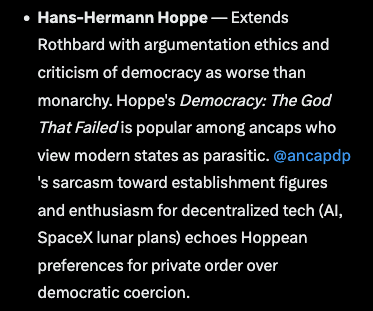 ancapdp's tweet photo. Depiction of my X profile by Grok🥰😇🙃 https://t.co/bXI3rOTGY8