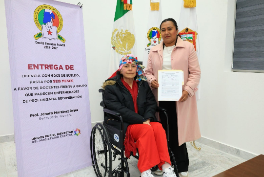 Bajo el liderazgo de Jenaro Martínez Reyes, se entregaron licencias con goce de sueldo por enfermedad a docentes que requieren tratamientos de larga duración.  <a href="/SMSEMmx/">SMSEM</a> 
antena125.com/noticias/smsem…

#SMSEM #MagisterioEdoméx #JenaroMartínez #DerechosLaborales  #UnidadSindical