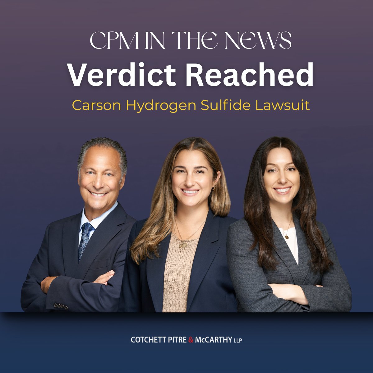 Cotchett, Pitre & McCarthy tweet media