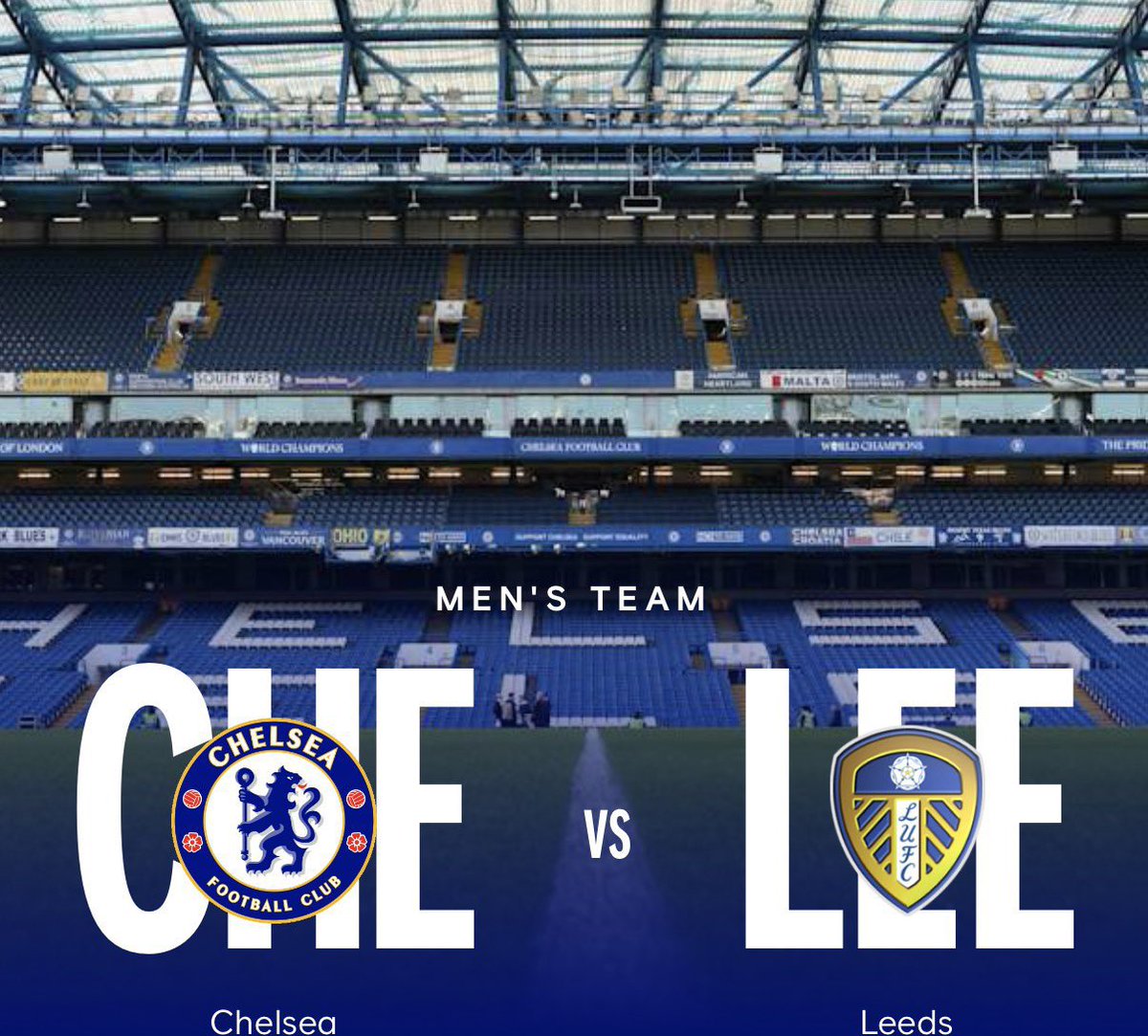 Matchday predictions!!

Chelsea 🔵 🆚 ⚪️ Leeds

Predict the correct score at:
> HALF-TIME 
> FULL-TIME

4 random correct predictions get 5k each 🤝
Follow • Like • Repost • Comment 👇🏾