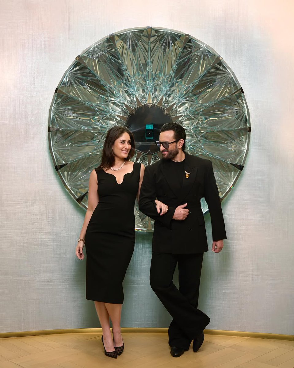 More pictures of Kareena and Saif from Tiffany and Co event!