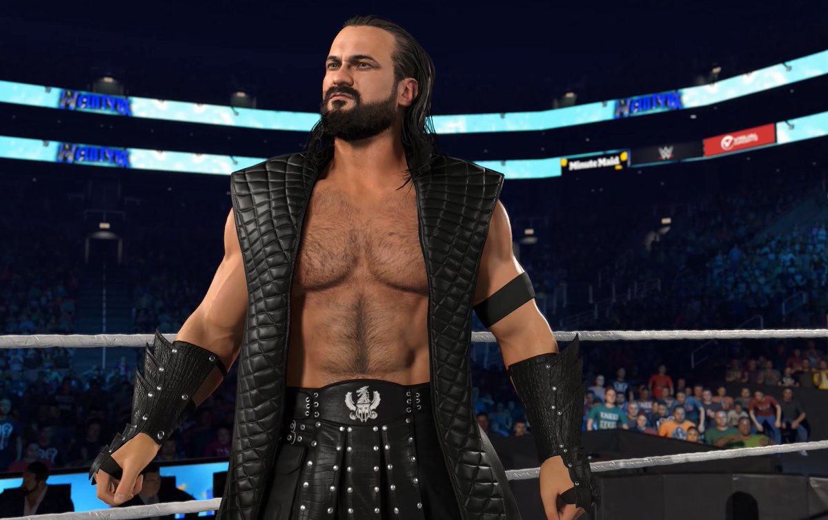 WhatsTheStatus's tweet image. Really like how Drew McIntyre looks in #WWE2K26