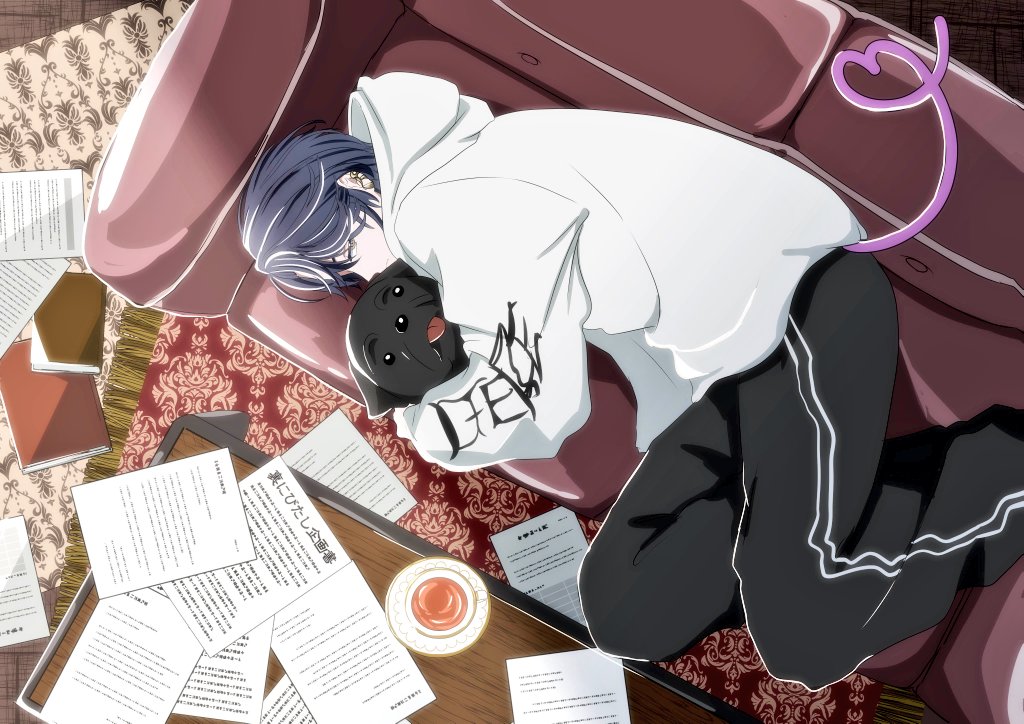 潤♡喫茶の番犬、始動。
 #ドロウイング