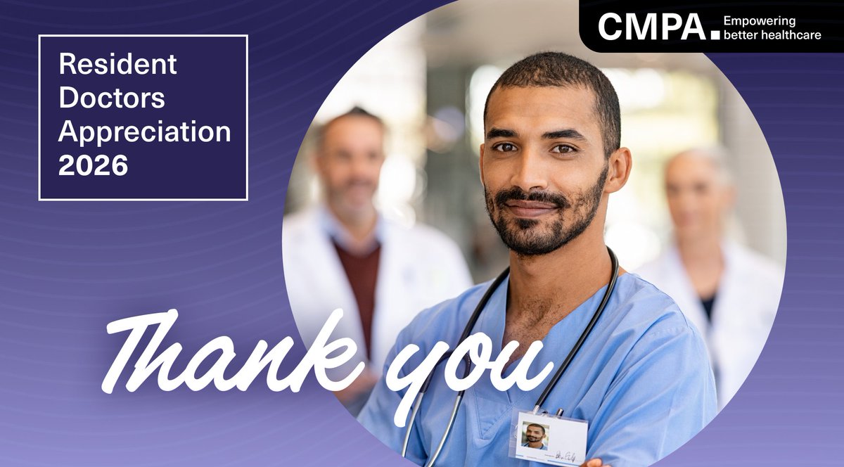CMPAmembers's tweet image. It’s #ResidentDoctorsAppreciationWeek!

To all resident doctors, THANK YOU for your compassionate care while continuing to learn. Your dedication and hard work are truly inspiring! @ResidentDoctors

#PGME #MedEd