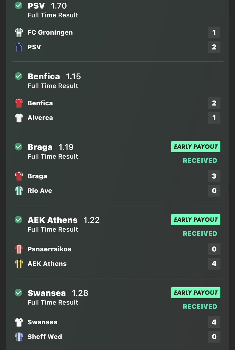 muffintop1980's tweet photo. Afternoon All, having some great winners in the @TheFootyGuru25 VIP, Saturdays Super strong bet won at 13/1, Sundays Super strong Acca was also a winner at 18/1 and finally last nights Acca was a winner at 8/1. Please DM me for a free trial in the group or DM @TheFootyGuru25 https://t.co/02rUOumhTI